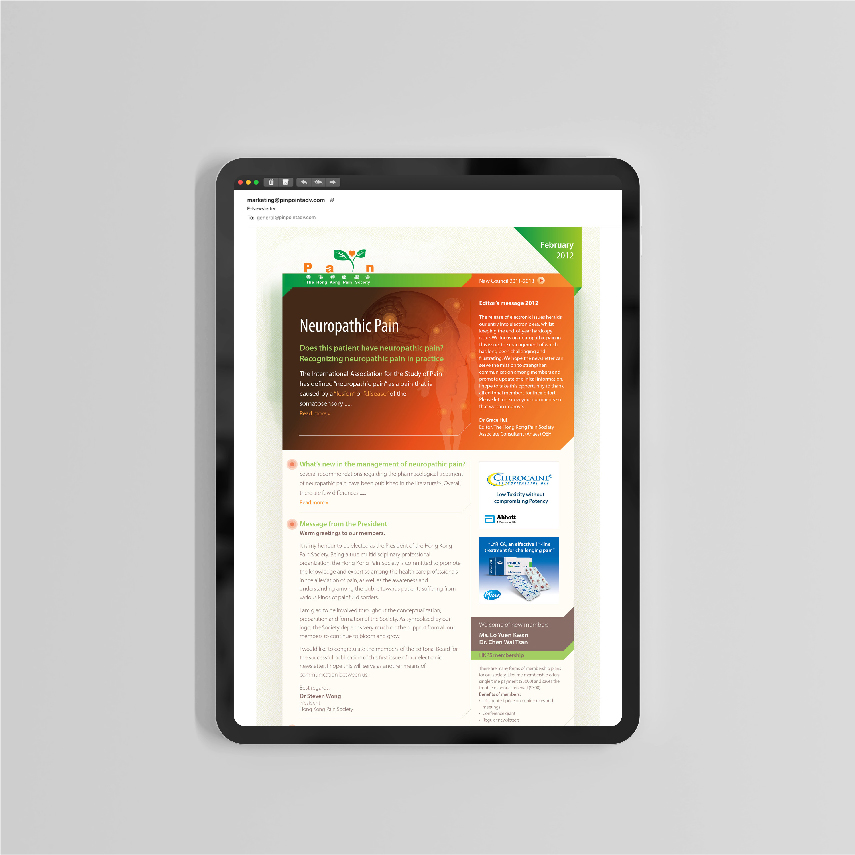 Hong Kong Pain Society - e-Newsletter